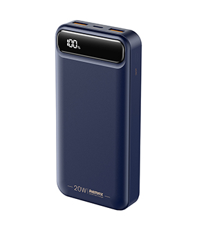 ПАУЭРБАНК 20 000 mAh (2 USB/Type-C) "REMAX" БЫСТРАЯ ЗАРЯДКА