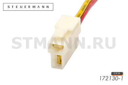 КОЛОДКА СОЕДИНИТ. (2 КОНТ. Т-ОБРАЗНЫЙ К МОТОРУ ВЕНТ. ОТОПИТЕЛЯ 1118,2190 DATSUN С ПРОВ.)