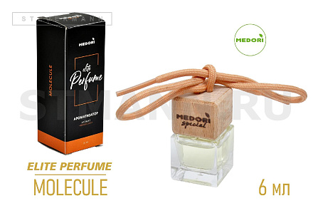 ОСВЕЖИТЕЛЬ "MEDORI" НА ЗЕРКАЛО БУТЫЛОЧКА ПАРФЮМ "MOLECULE"