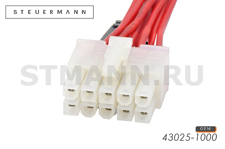 КОЛОДКА СОЕДИНИТ. (10 КОНТ. БЛОКА УПР. СТЕКЛОПОД.ЦЕНТР.ЗАМКА ДВЕРИ ВОД. КАЛИНА2 21703 С ПРОВ