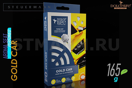 ОСВЕЖИТЕЛЬ "DOLCE LIFE" ПОД СИДЕНИЕ (GOLD CAR) 