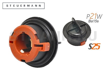 ПАТРОН ЛАМПЫ P21W BA15s указателя поворота "Приора" фара BOSCH, ГАЗель NEXT