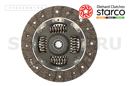 ДИСК СЦЕПЛЕНИЯ ГАЗЕЛЬ NEXT CUMMINS 2.8 ДВ. "STARCO" ЕВРО-4 диам. 280 мм (KEVLAR)