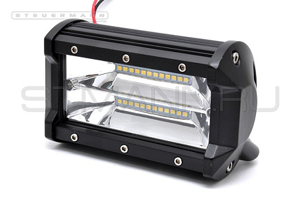 ФОНАРЬ СВЕТОДИОДНЫЙ (24 SMD 72W) ЖЕЛТЫЙ 130*76*60