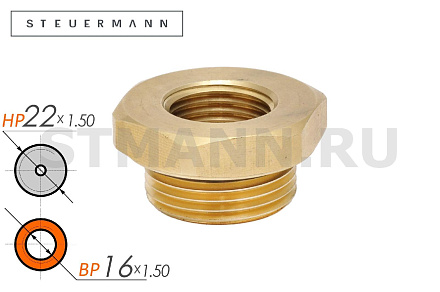 Переходник M22/F16