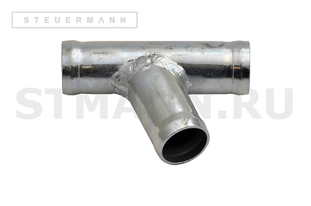 ТРУБКА СОЕД. "У"-обр. Ø₁=20 mm; Ø₂=16 mm; Ø₃=20 mm УГОЛ 70 МЕТАЛ.