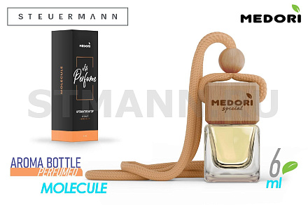 ОСВЕЖИТЕЛЬ "MEDORI" НА ЗЕРКАЛО БУТЫЛОЧКА ПАРФЮМ "MOLECULE"